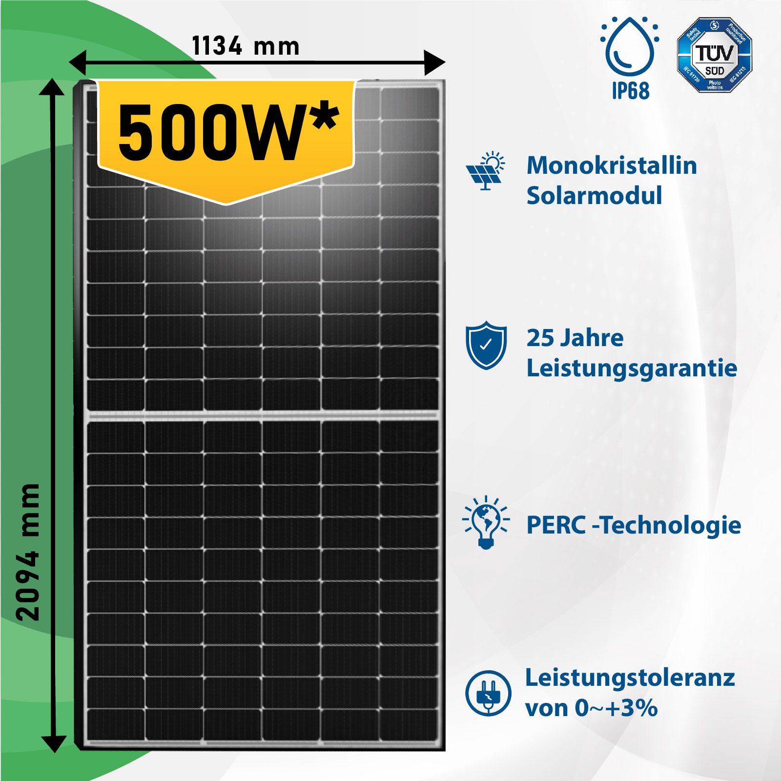 W Balkonkraftwerk Set Kw Growatt Wechselrichter Mic Tl X Photovoltaik Solaranlage