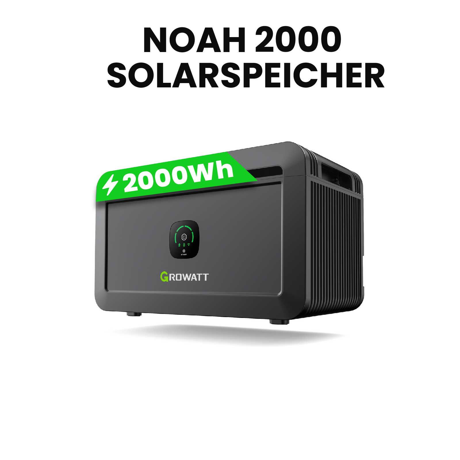 Growatt Noah Solarspeicher Wh Lifepo Akku Balkonkraftwerk Speicher F R Balkonkraftwerk